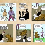 Captain Jake visits Bear Island cartoon story Page 3
