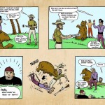 Captain Jake visits Bear Island cartoon story Page 4
