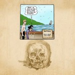 Cartoon strip from the Captain Jake story