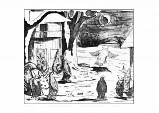 Owl Takes Off - 1583