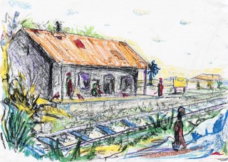 Railway Station in Kenya - 2941