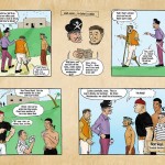 Cartoon strip from the Captain Jake story
