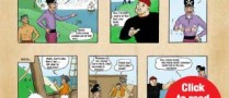 Captain Jake the deal. Colour Cartoon Strip Preview