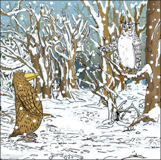 Higginz Meets the White Owl