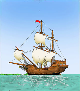 The Sea Burd in full sail